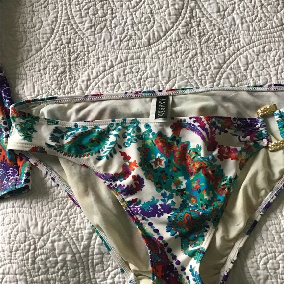 Ralph Lauren 2 piece swim suit - Picture 3 of 3
